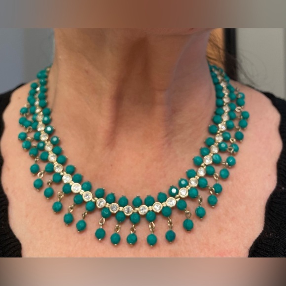 Gorgeous Vintage Avon Dramatic
Statement Necklace Choker with Crystals Signed - Picture 3 of 15